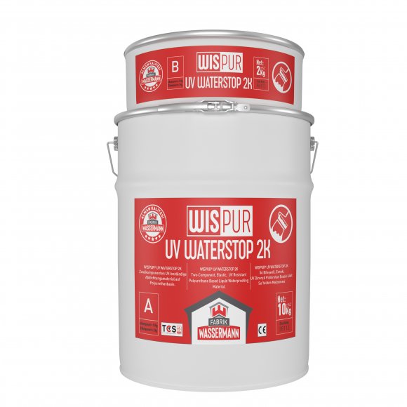 WISPUR® UV WATERSTOP 2K Dvokomponentna fleksibilna, UV otporna Tečnost na bazi poliuretana Hidroizolacijski premaz