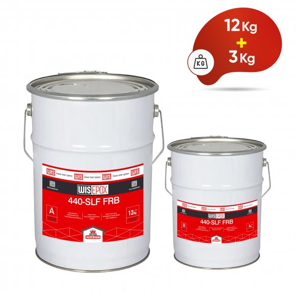 WIS EPOX® 440-SLF FRB Samorazlivajuća epoksidna podna boja bez otapala.