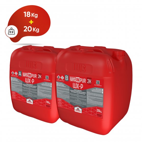WISIN® PUR 2K WX-P Zatvaranje slojeva koji propuštaju vodu i koristi se za pojačanje To je dvokomponentna smola spore reakcije.