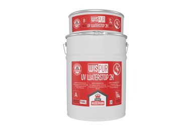 WISPUR® UV WATERSTOP 2K Dvokomponentna fleksibilna, UV otporna Tečnost na bazi poliuretana Hidroizolacijski premaz