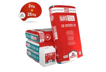 WISSEAL® CR SYSTEM 2K Dvokomponentni na bazi cementa i akrila, Kristalizirani hidroizolacijski mort