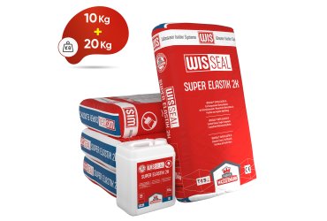 WISSEAL® SUPER ELASTIK 2K Dvokomponentni, superelastičan hidroizolacijski mort na bazi cementa i akrila