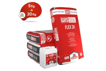 WISSEAL® FLEX 2K Dvokomponentni na bazi cementa i akrila, Poluelastični hidroizolacijski mort